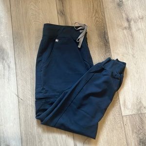 FIGS medium petite Zamora Joggers - Dark Harbor